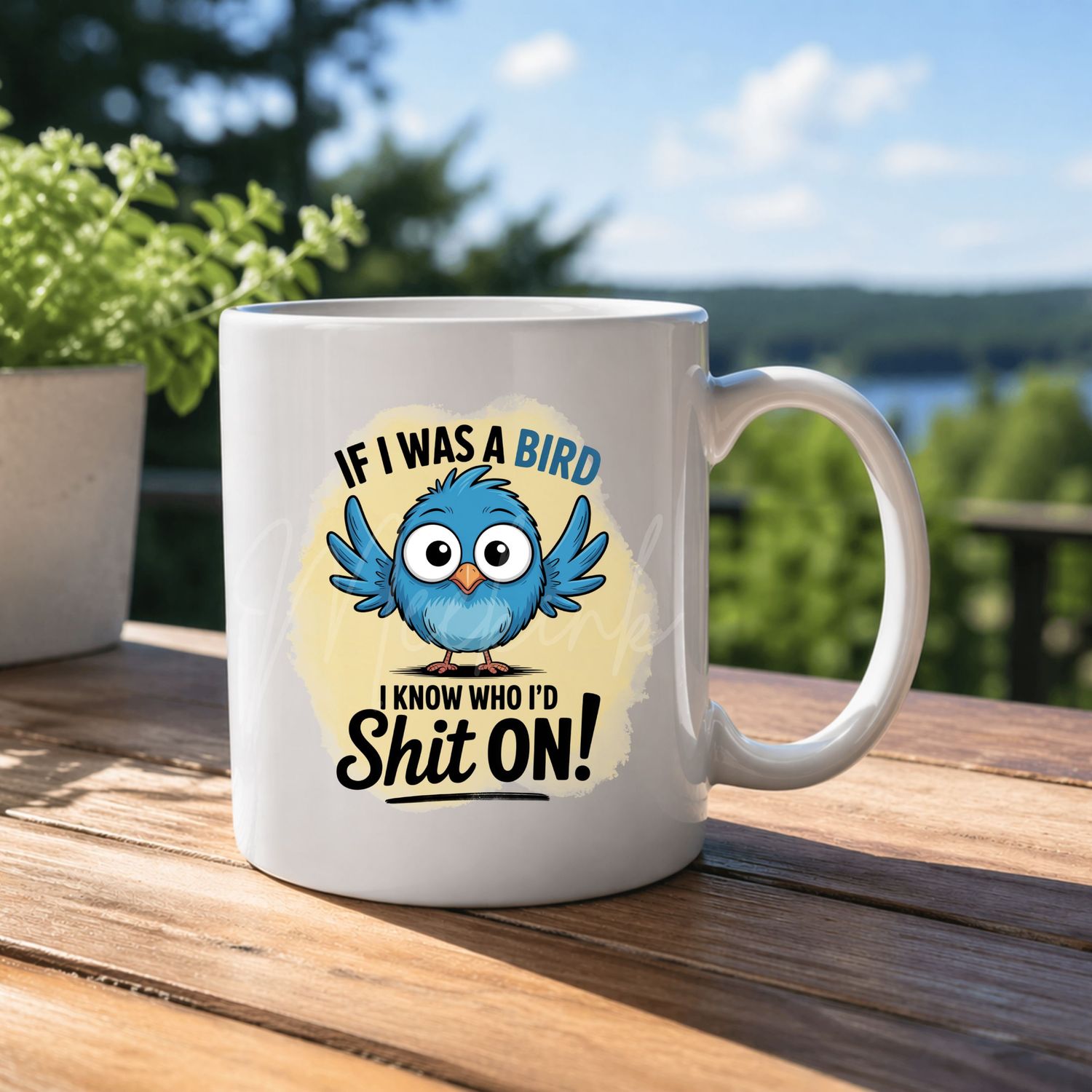 If I Was A Bird 8cm UVDTF Decal