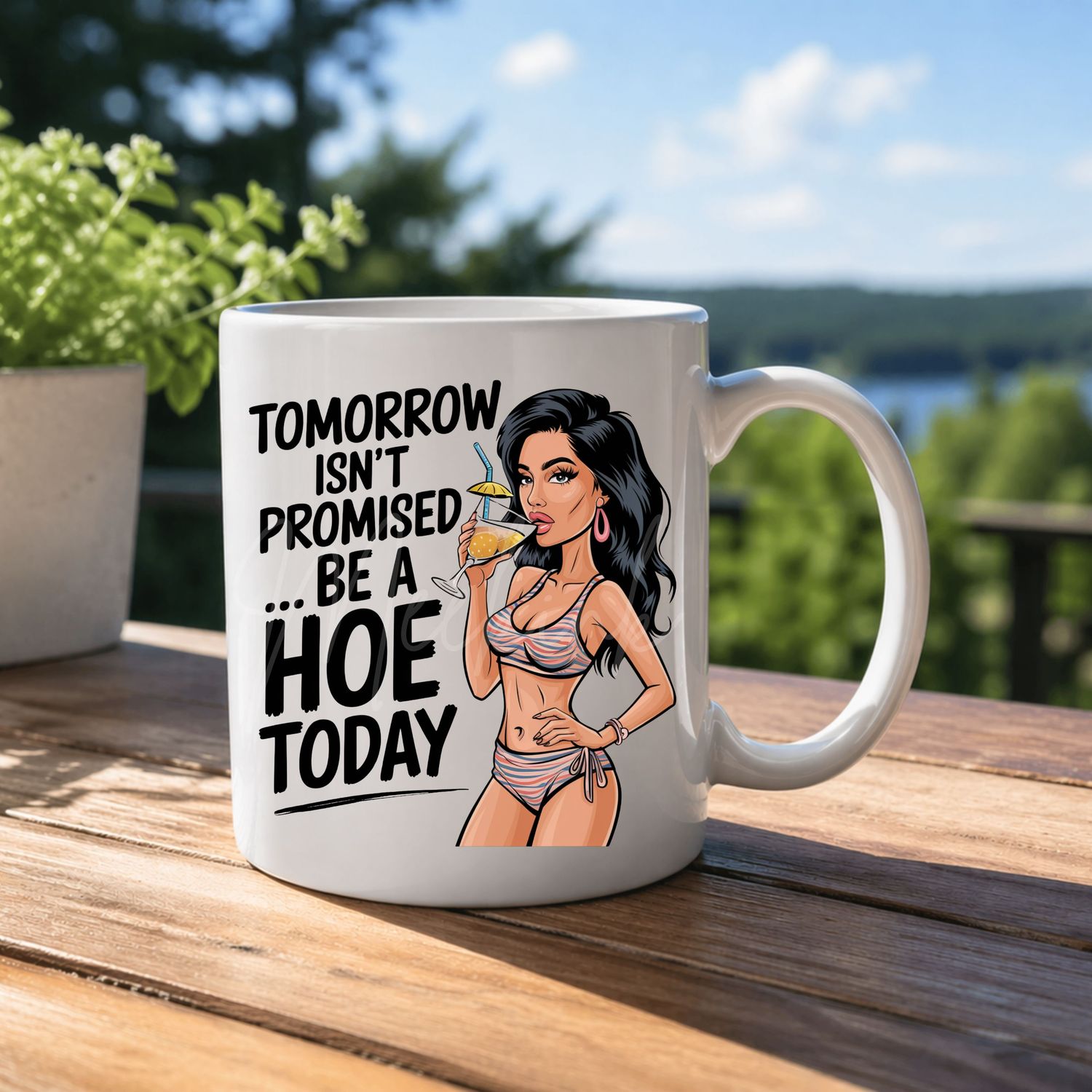 Be A Hoe 8cm UVDTF Decal