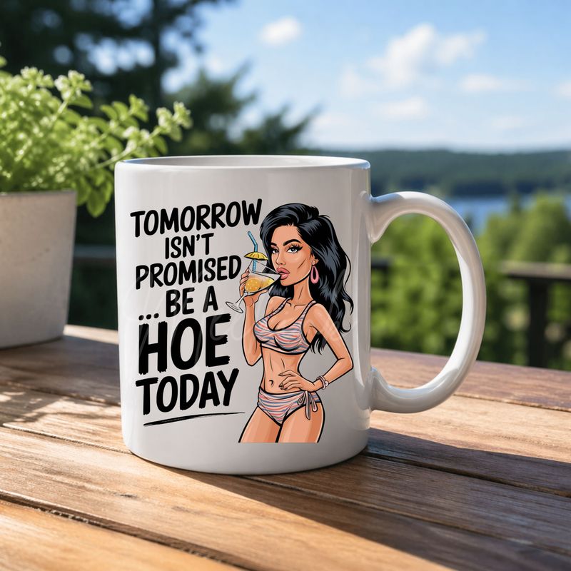 Be A Hoe 8cm UVDTF Decal