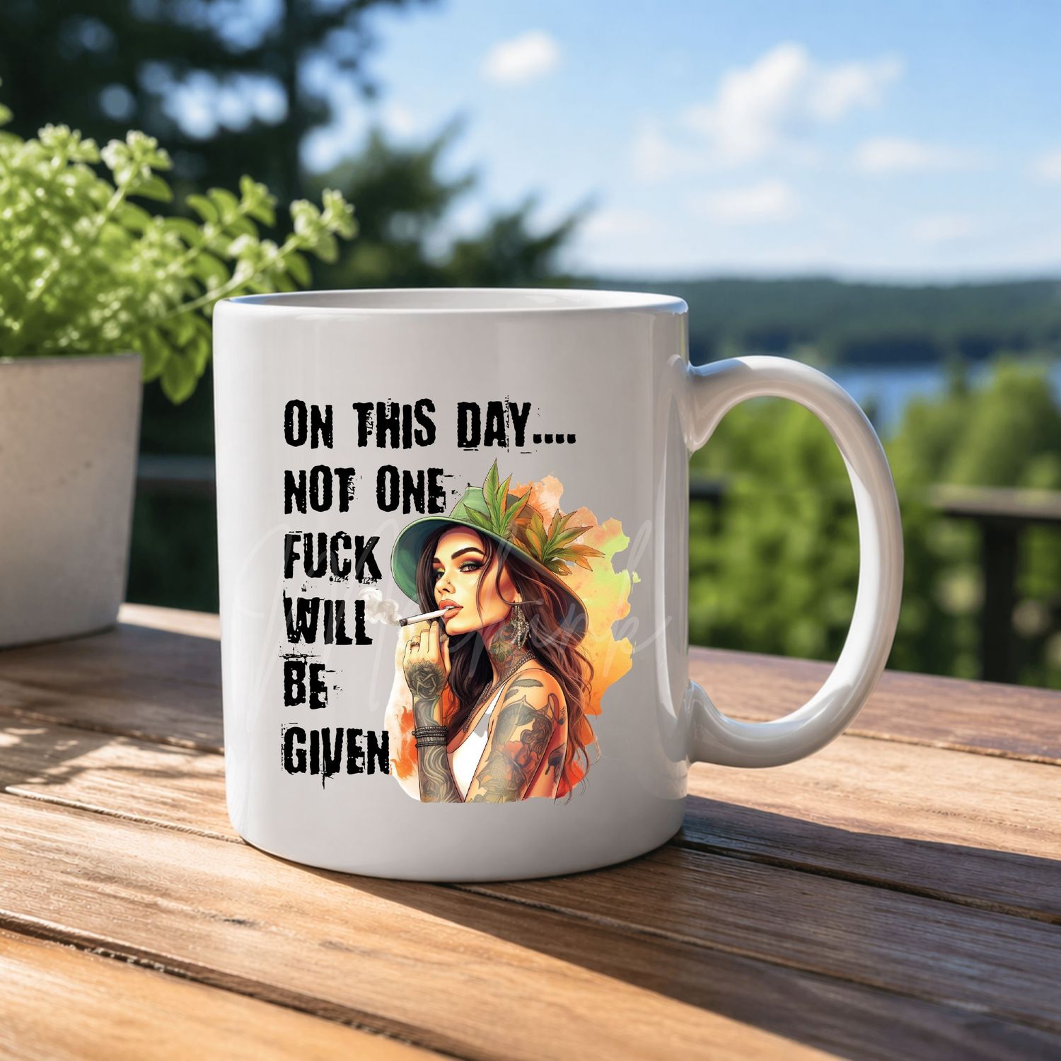 Not One F*ck 8cm UVDTF Decal