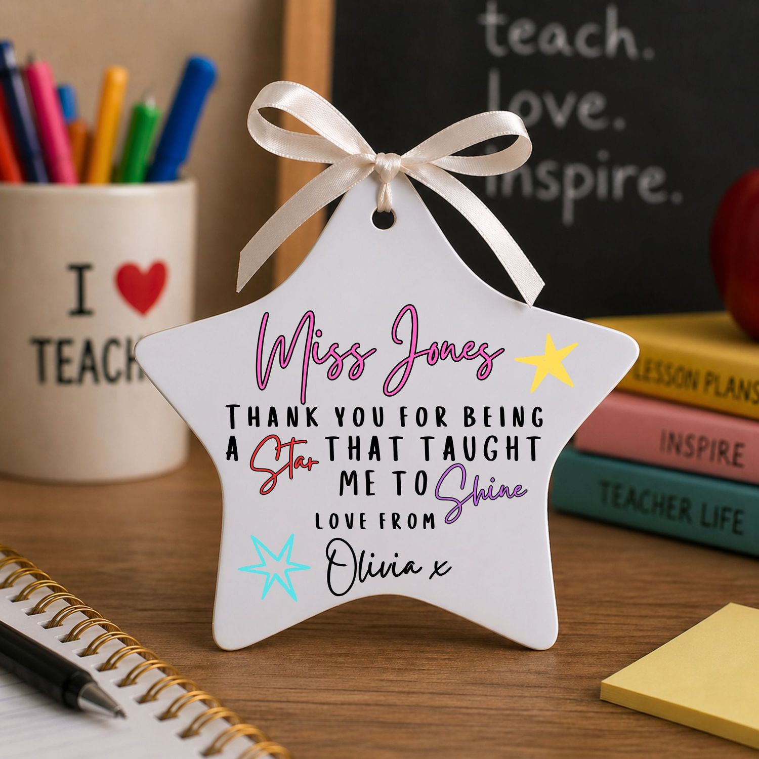 PRINT &amp; BLANK Star Teacher