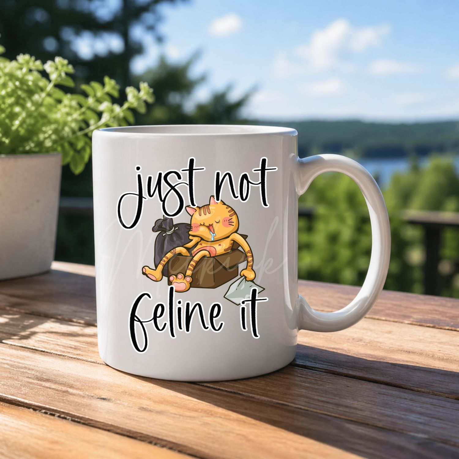 Feline It 8cm UVDTF Decal