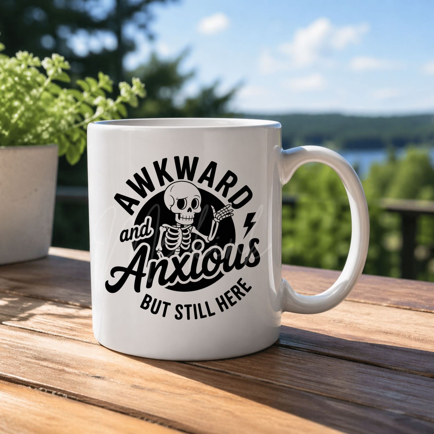 Awkward 8cm UVDTF Decal