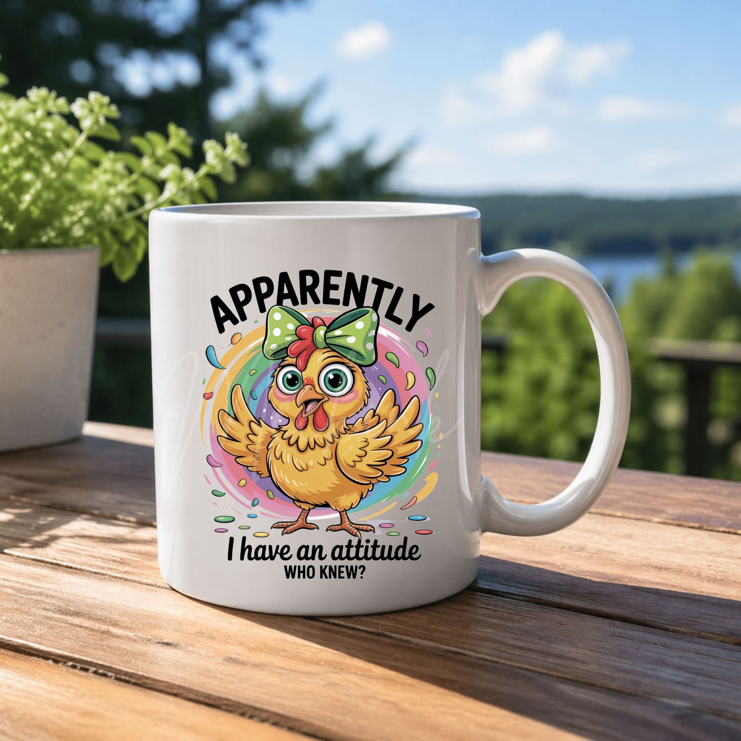 Attitude 8cm UVDTF Decal