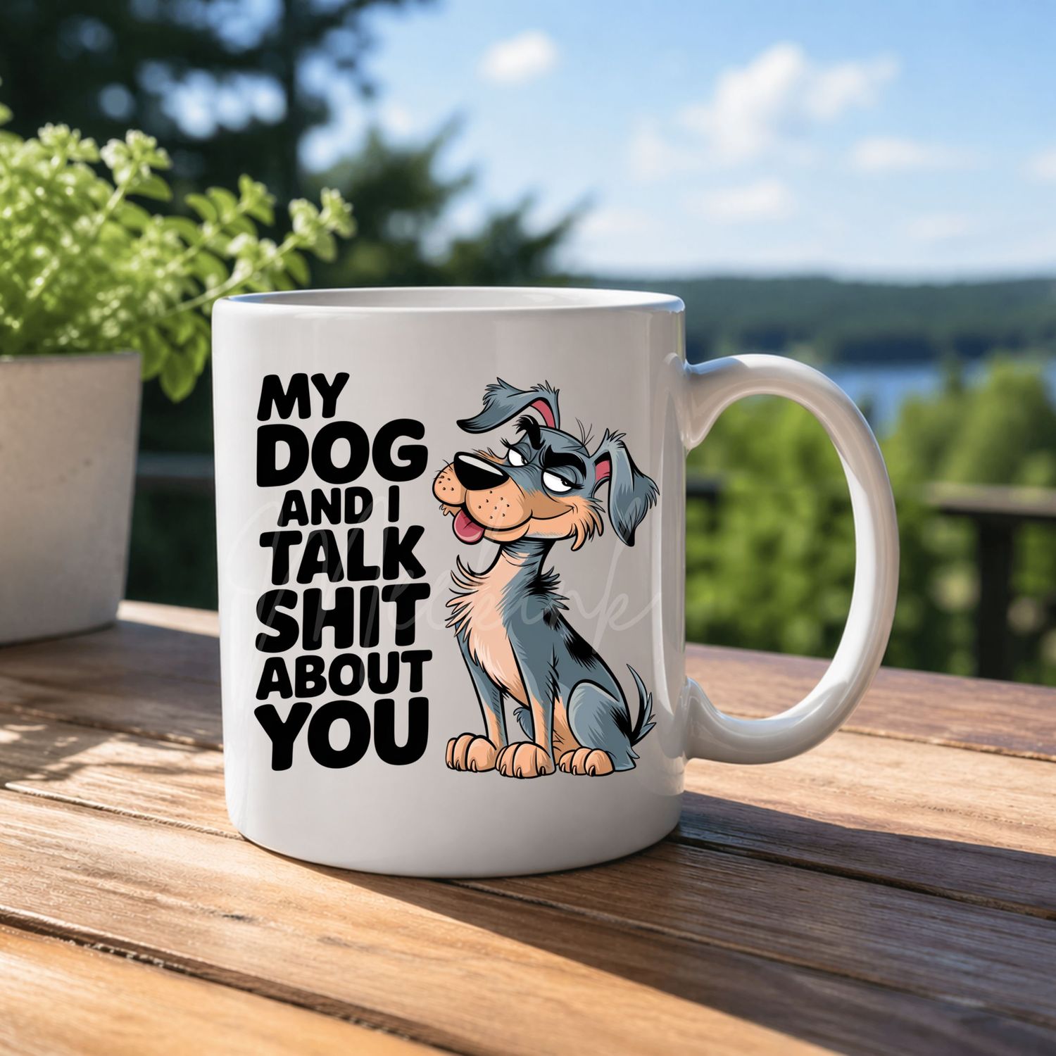 My Dog 8cm UVDTF Decal