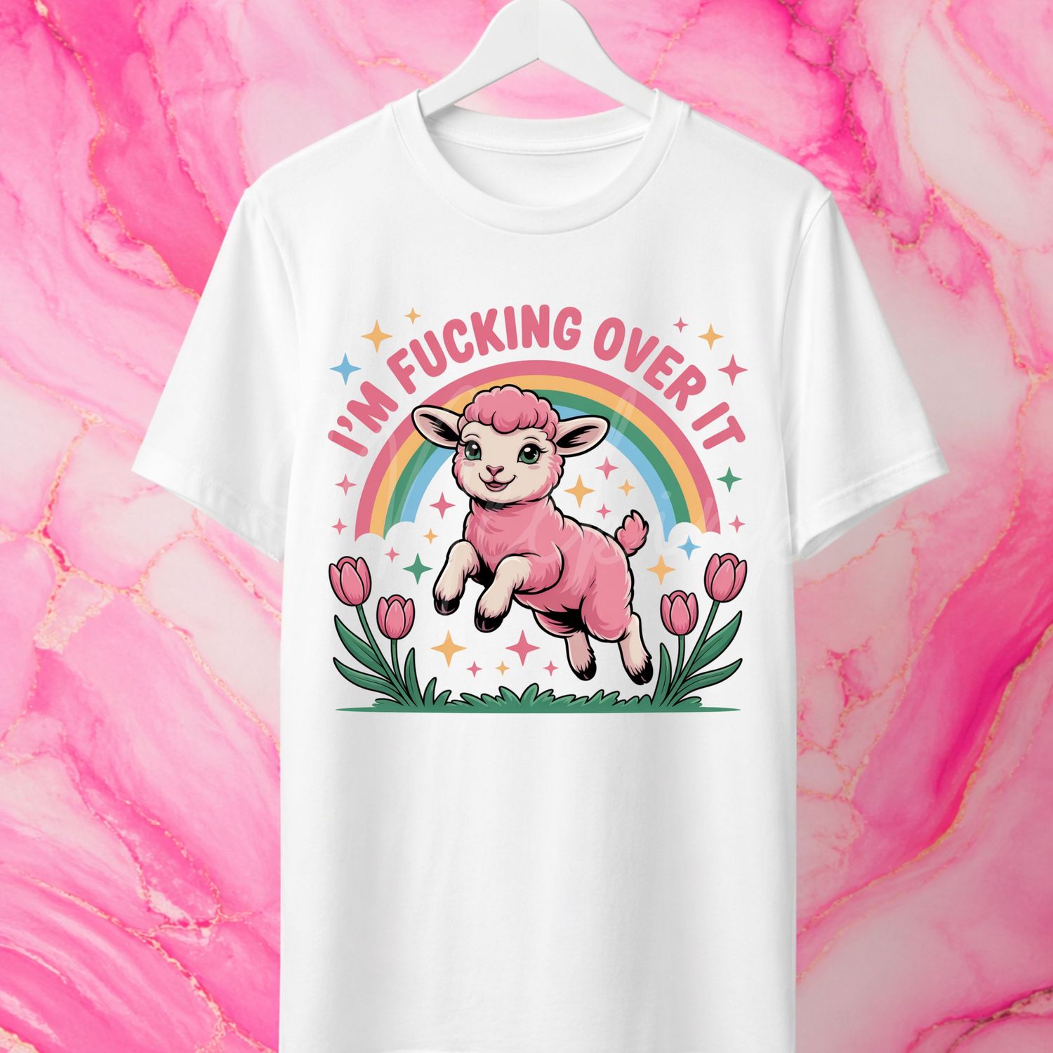 Over It 15cm DTF PRINT