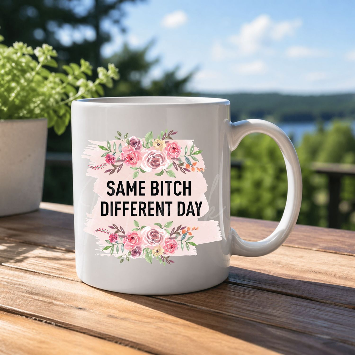 Same B*tch 8cm UVDTF Decal