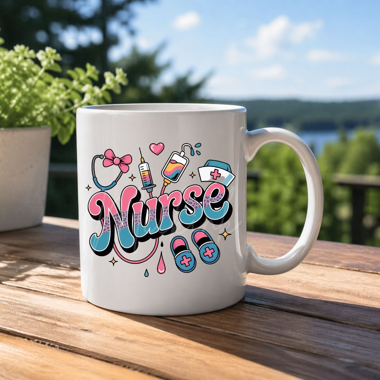 Nurse 8cm UVDTF Decal