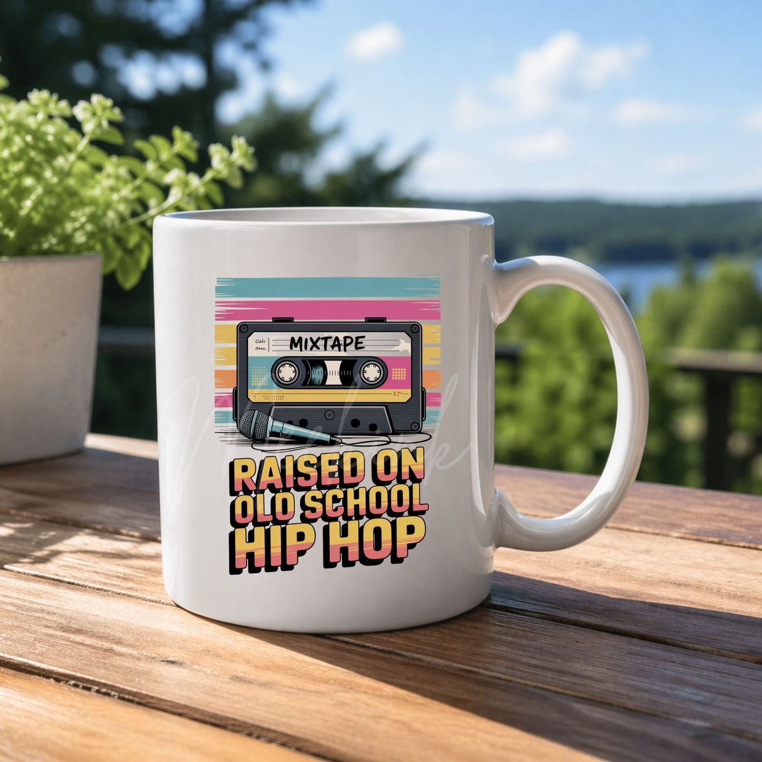 80's Design 2 8cm UVDTF Decal