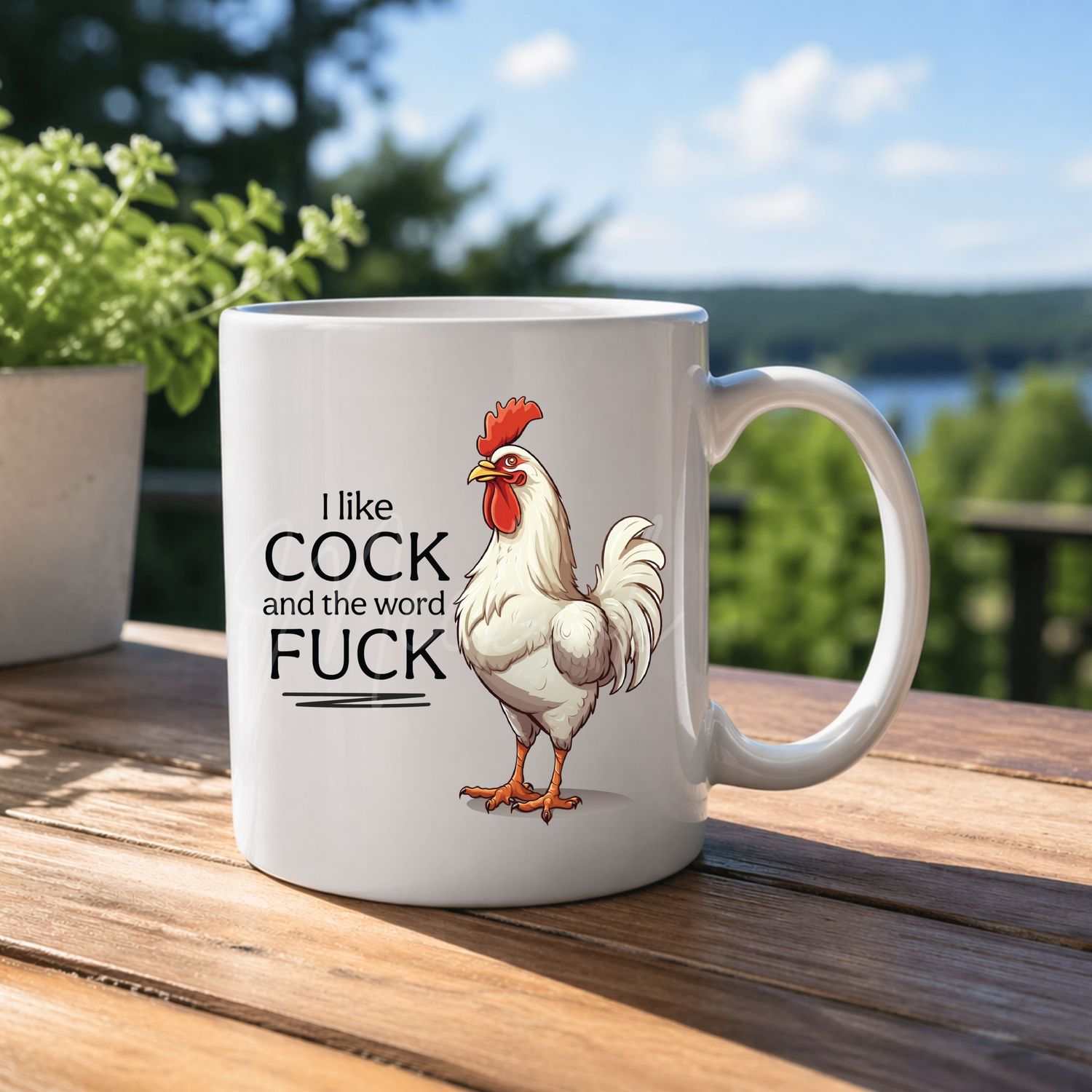 I Like C*ck 8cm UVDTF Decal