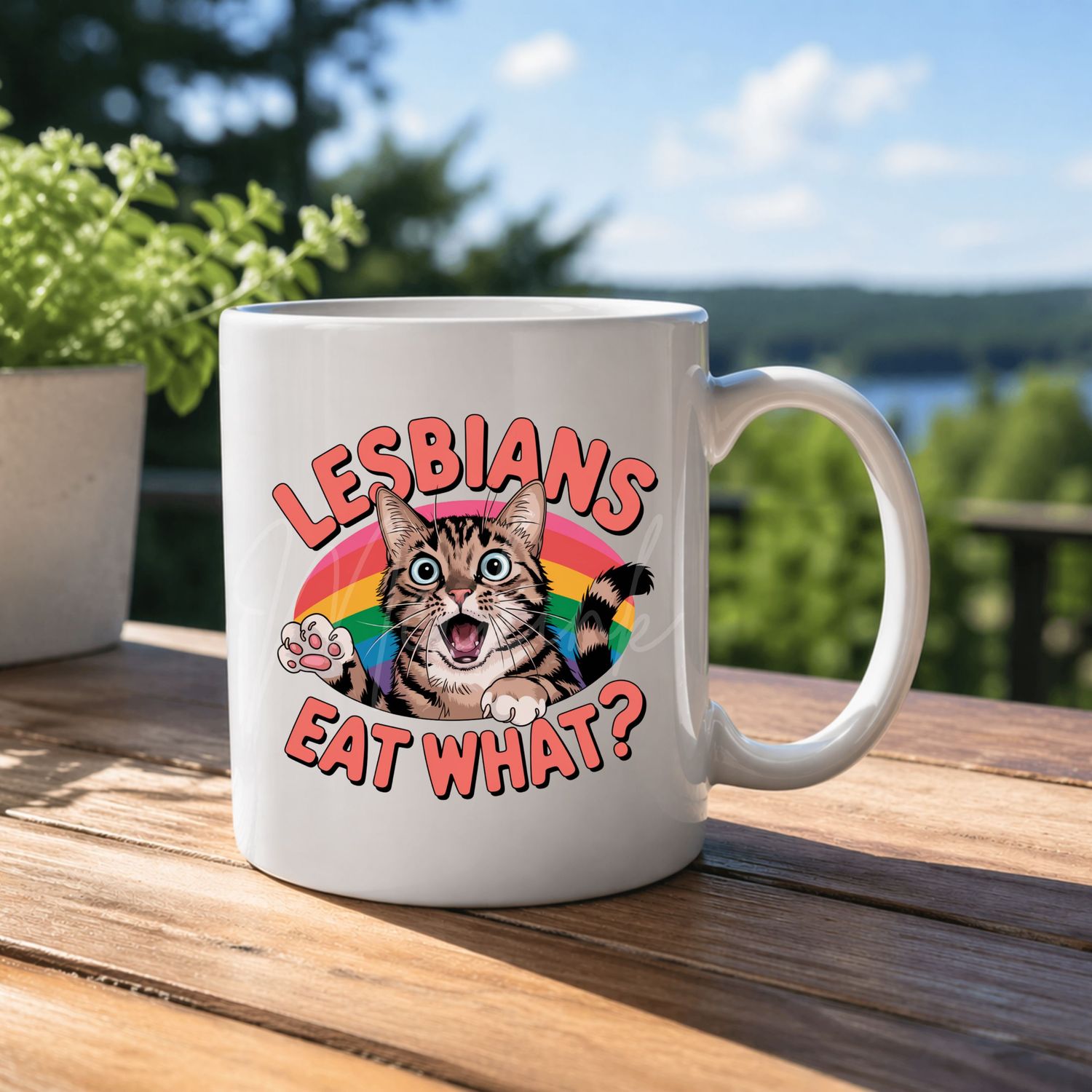 Eat What? 8cm UVDTF Decal