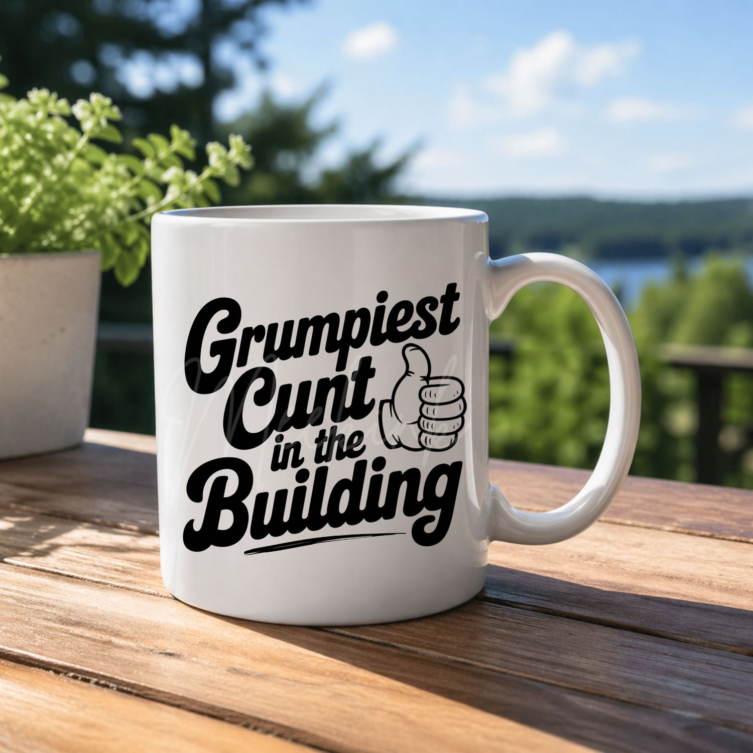 Grumpiest C 8cm UVDTF Decal