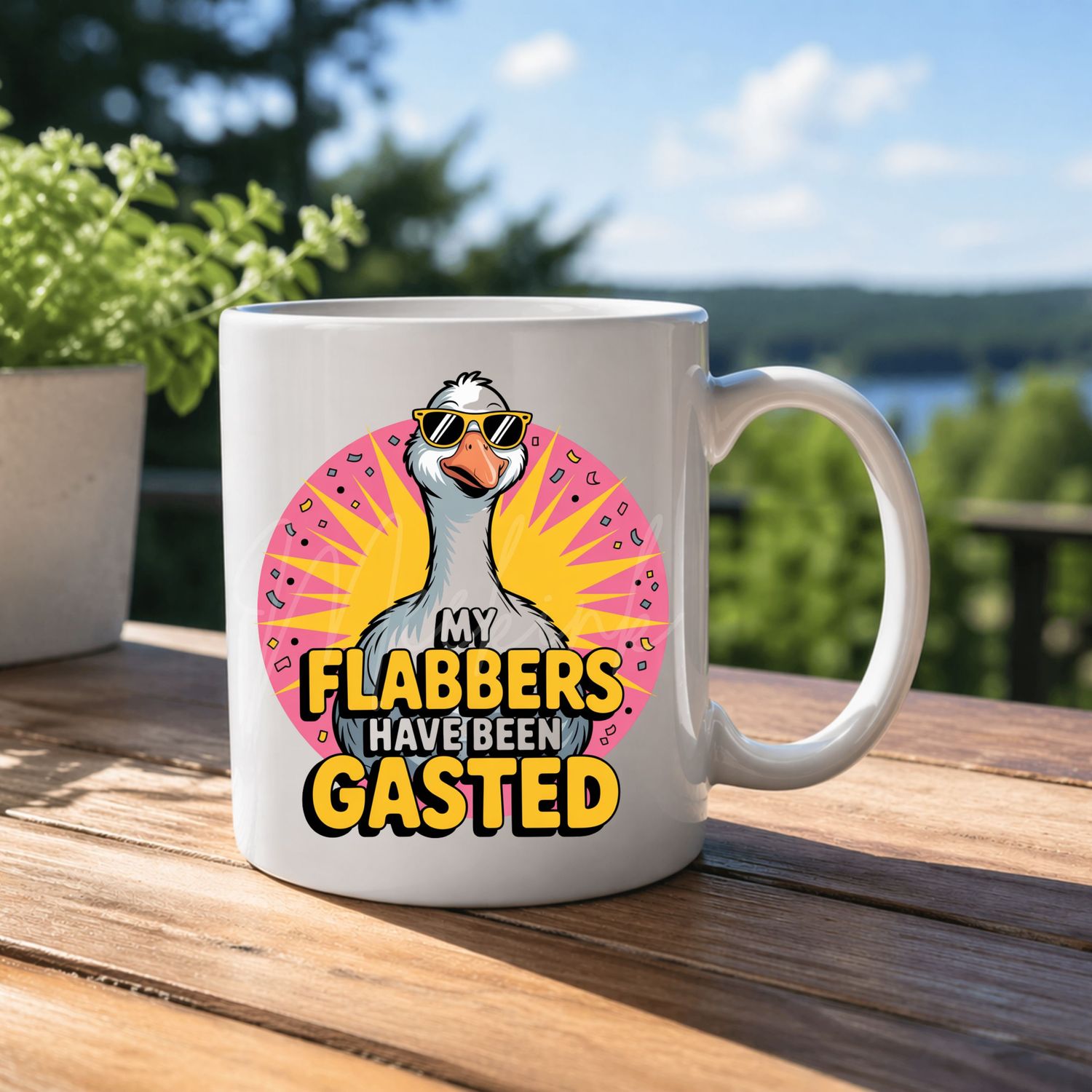 Flabbers 8cm UVDTF Decal