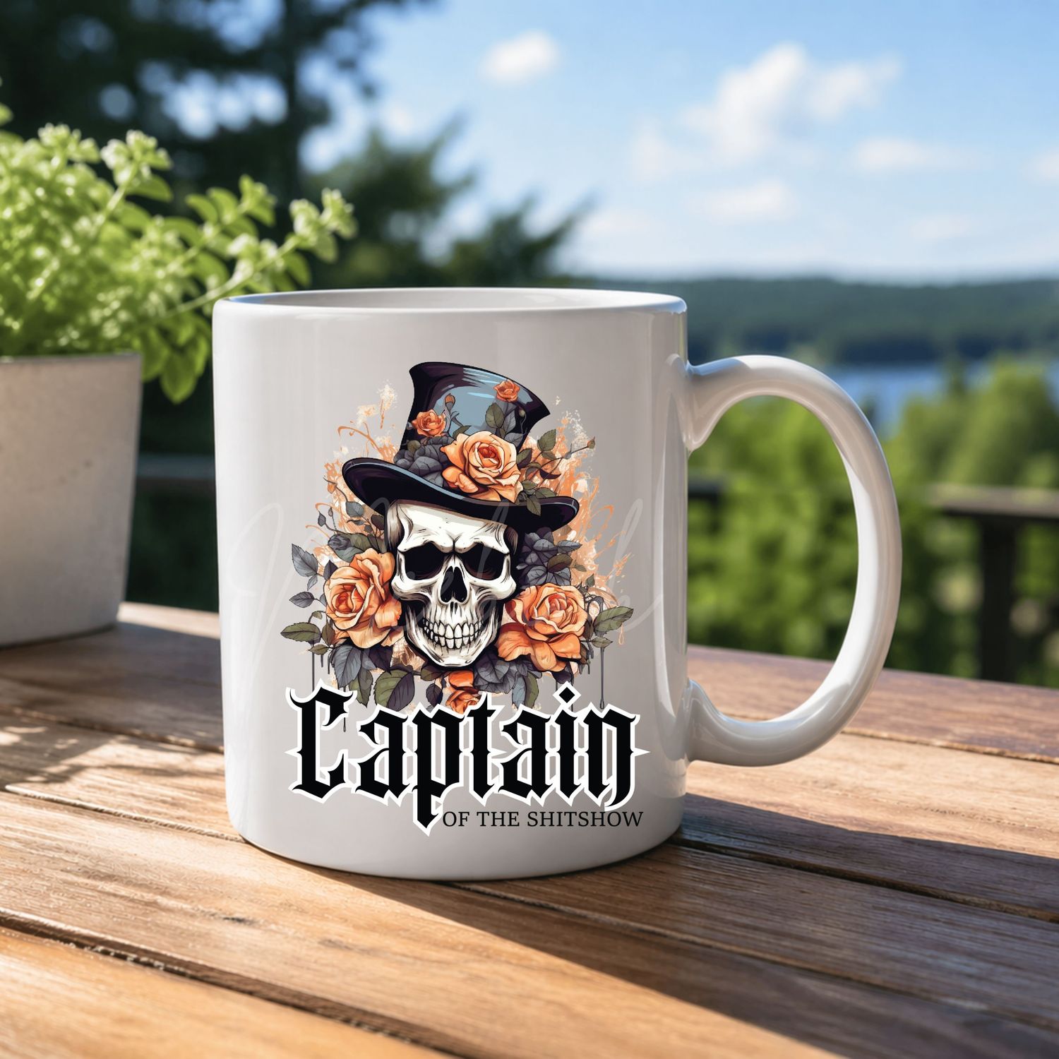 Captain 8cm UVDTF Decal