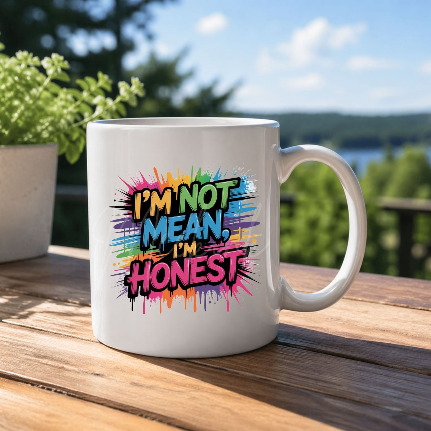 Not Mean 8cm UVDTF Decal