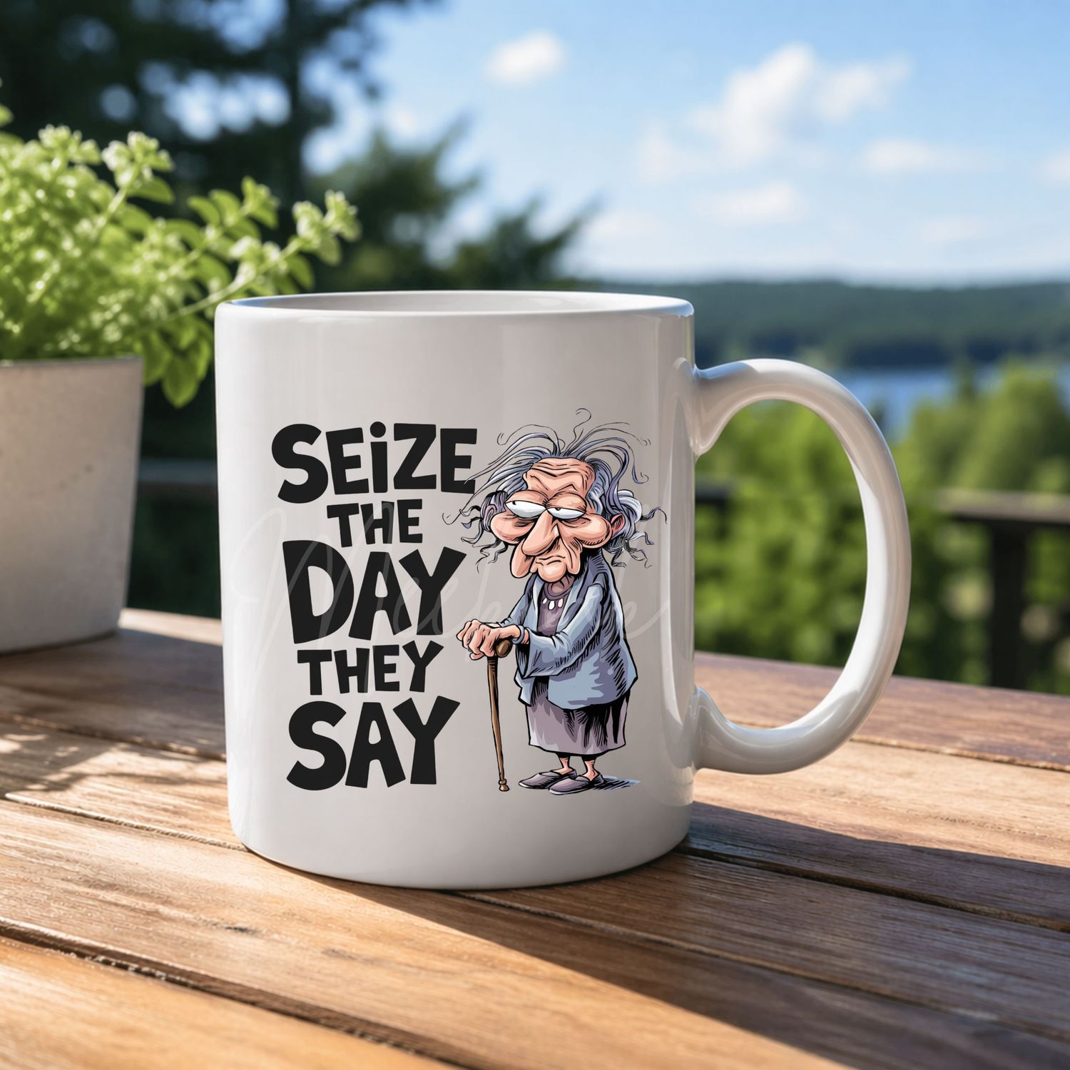 Seize The Day 8cm UVDTF Decal