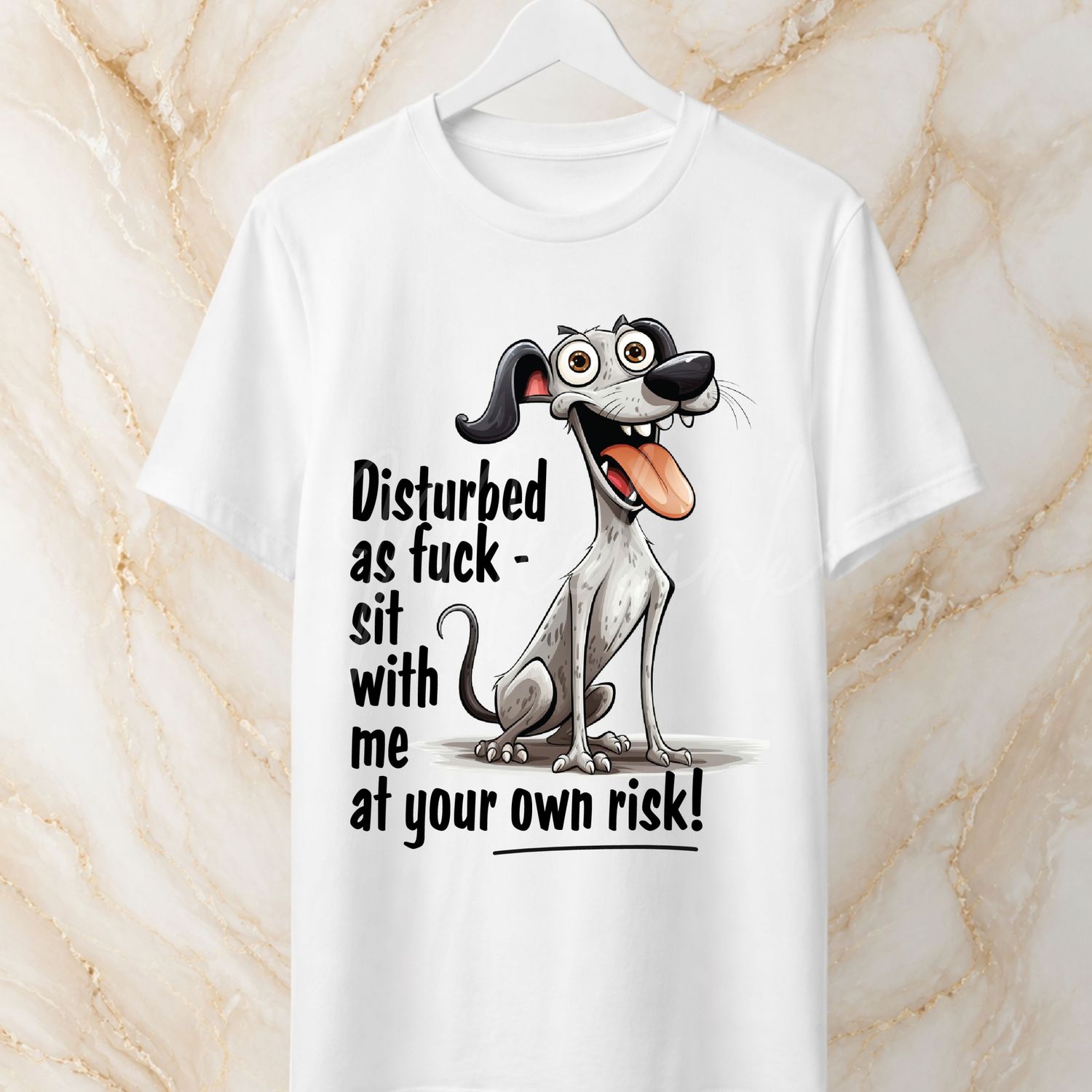 Disturbed 15cm DTF PRINT