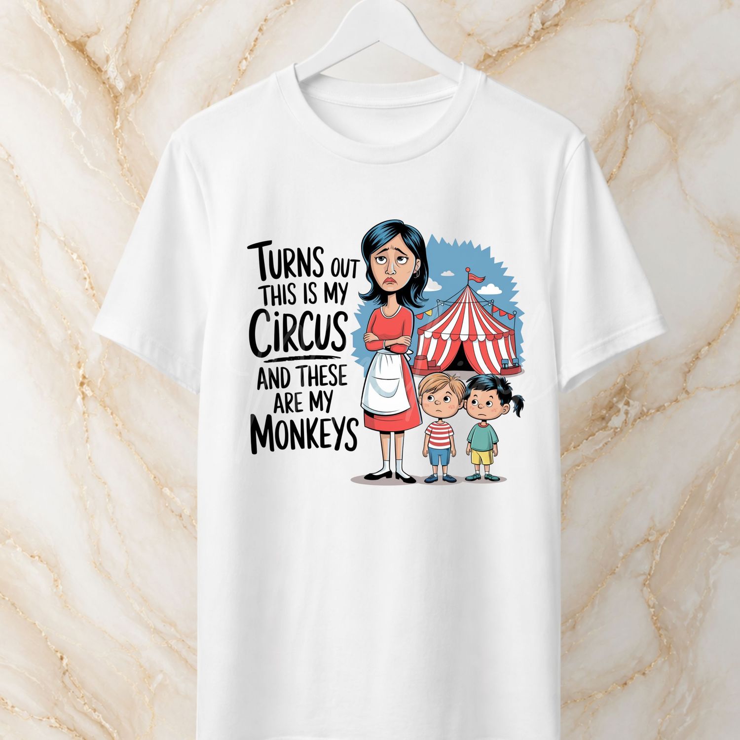 Circus Monkey's 15cm DTF PRINT