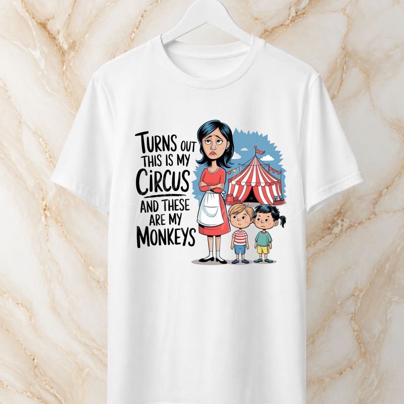 Circus Monkey's 15cm DTF PRINT