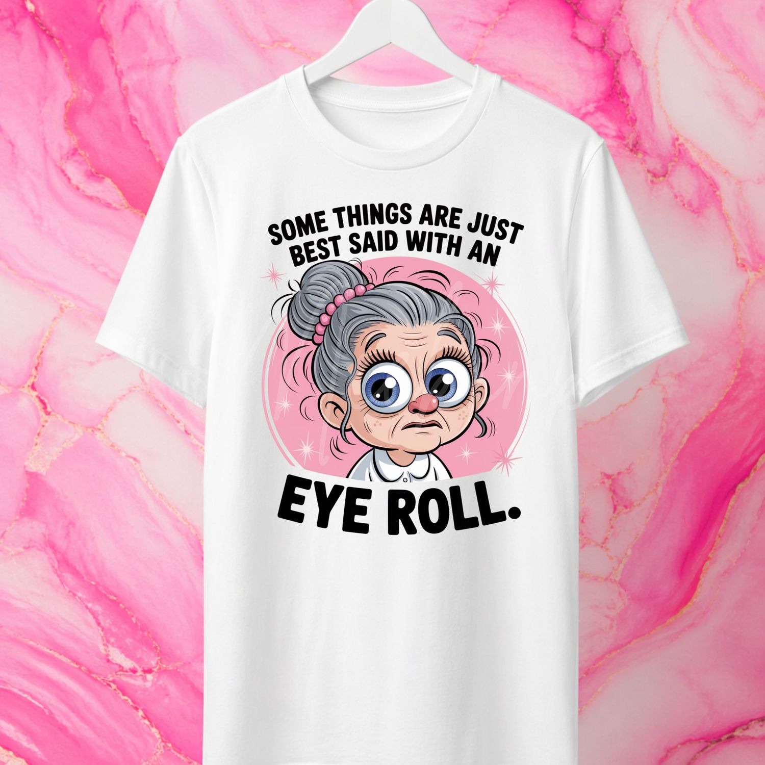 Eye Roll 15cm DTF PRINT