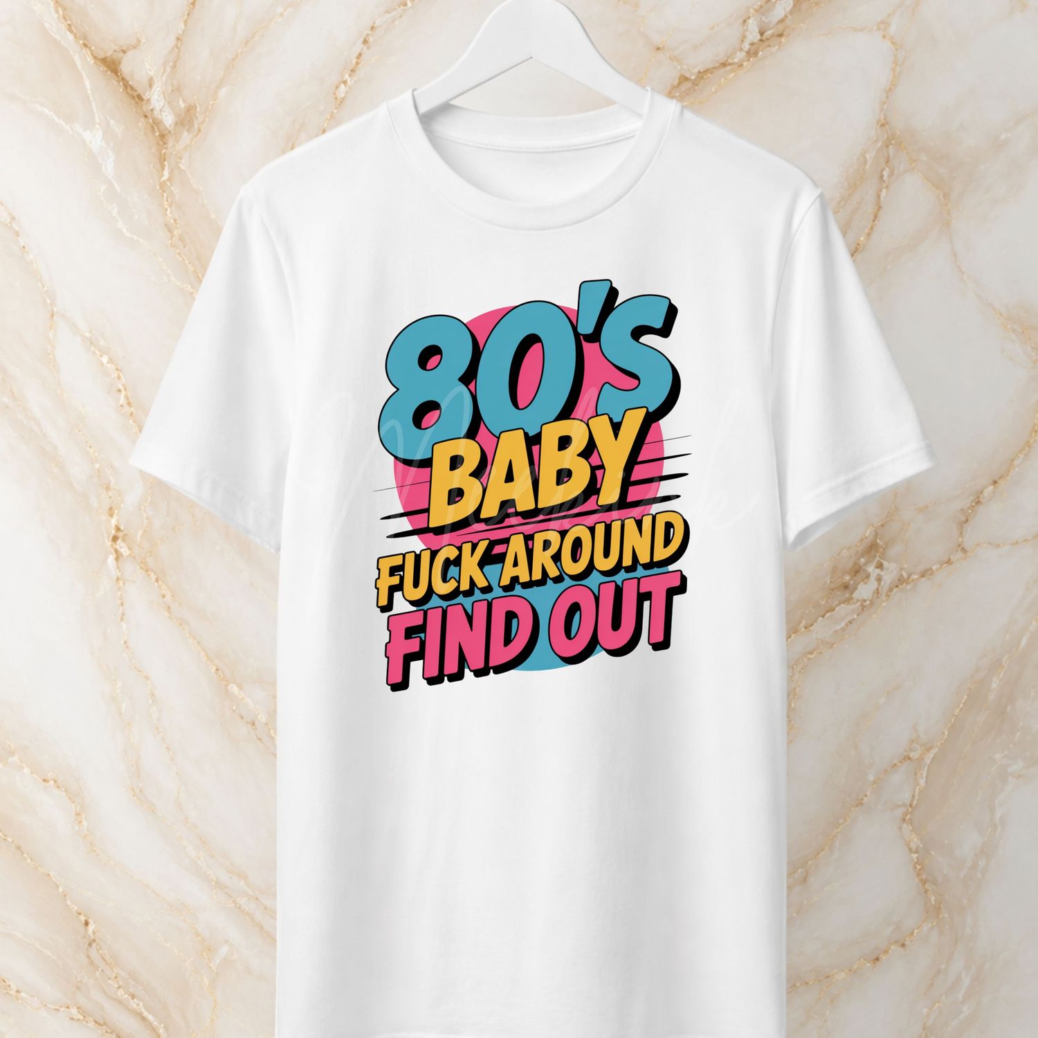 80's Design 3 15cm DTF PRINT