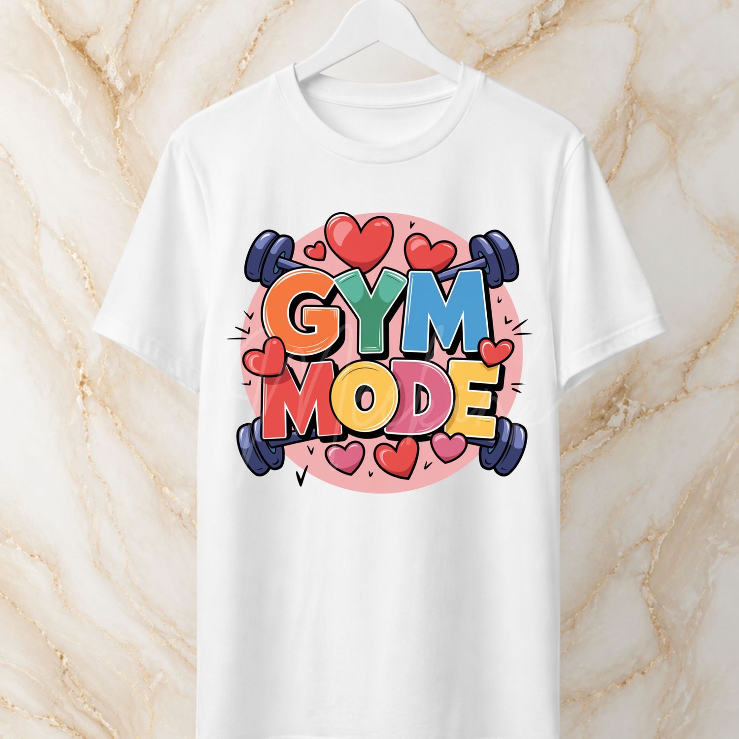 Gym Mode 15cm DTF PRINT