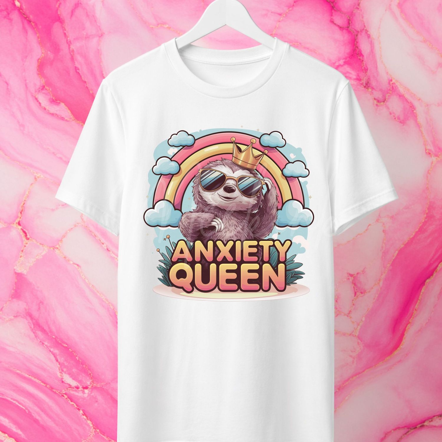 Anxiety Queen 15cm DTF PRINT