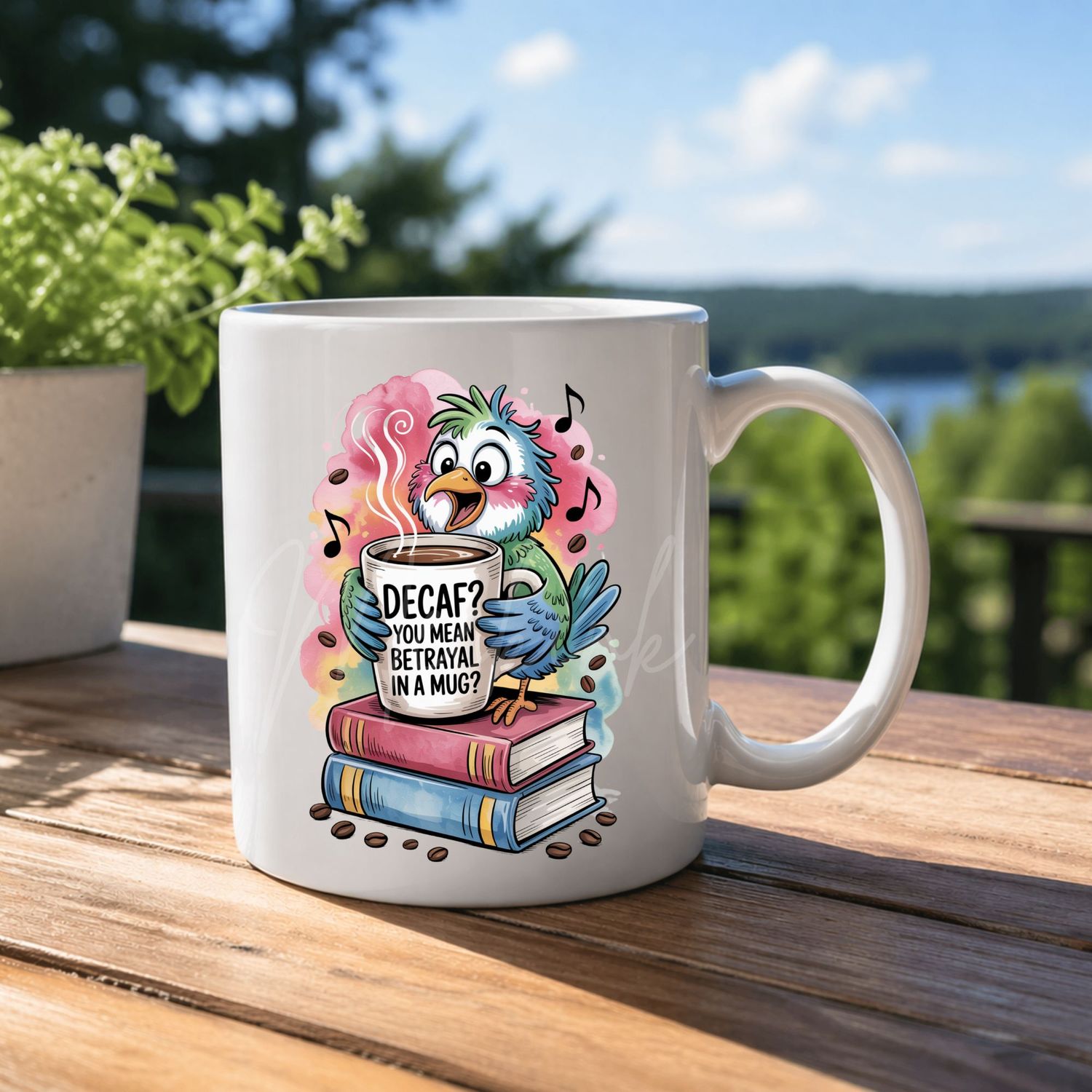 Betrayal In A Mug 8cm UVDTF Decal