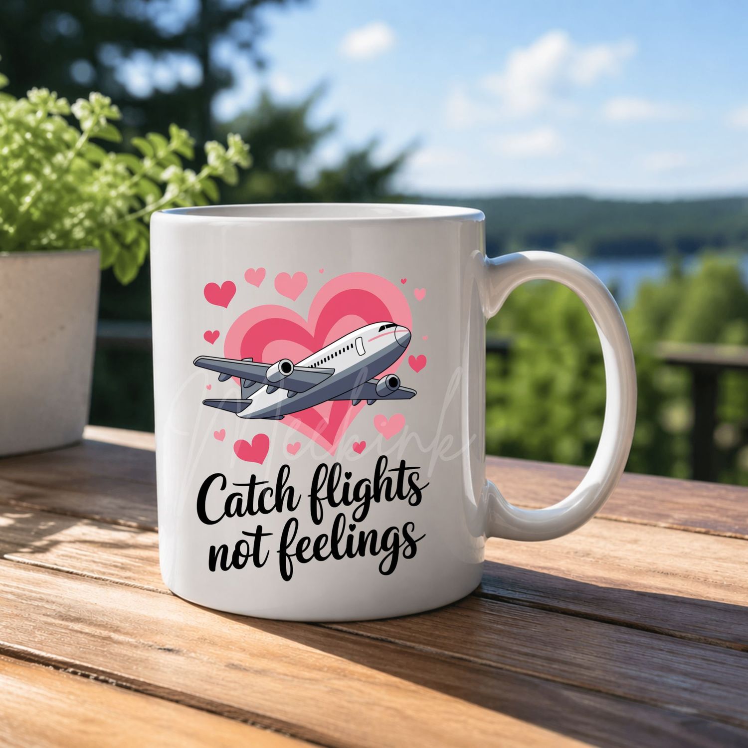 Catch Flights 8cm UVDTF Decal