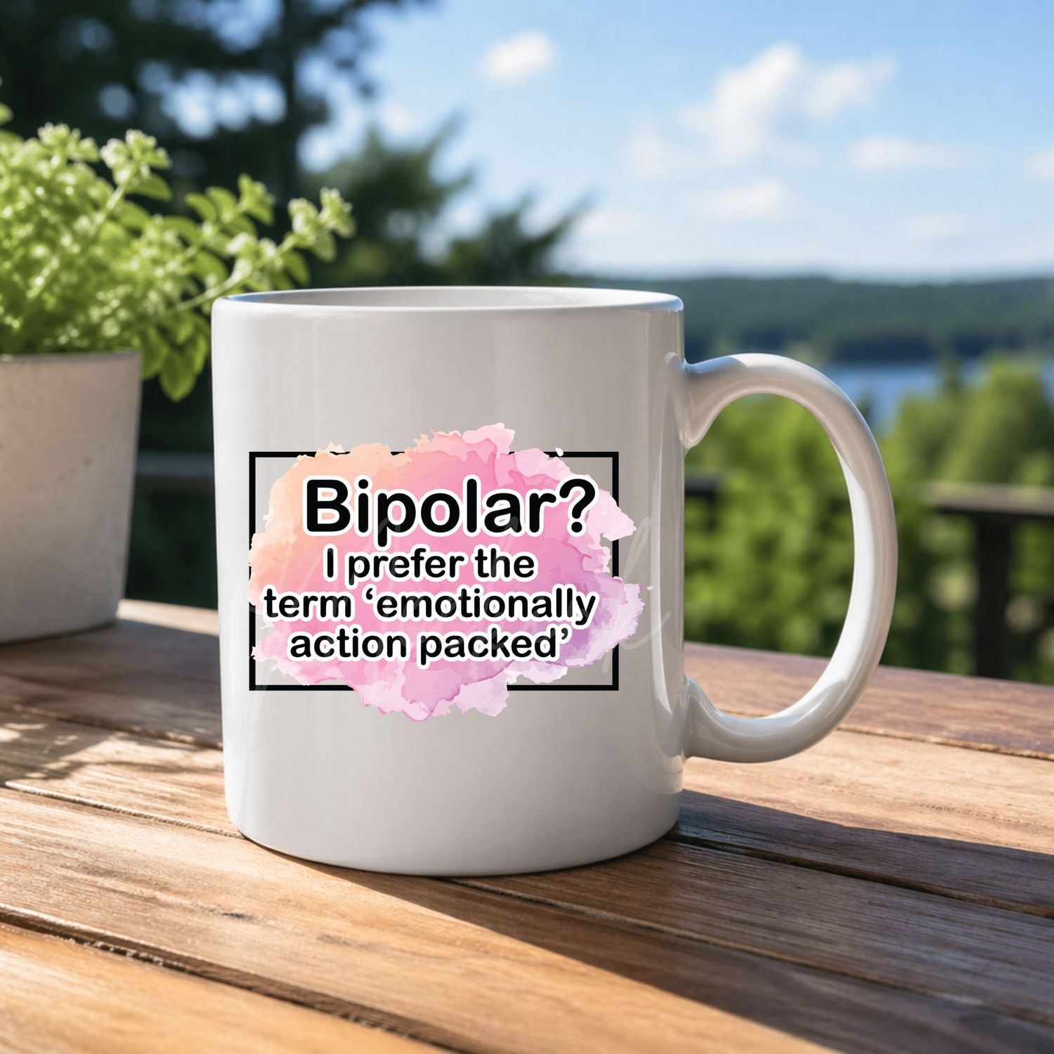 Bipolar I Prefer The Term 8cm UVDTF Decal