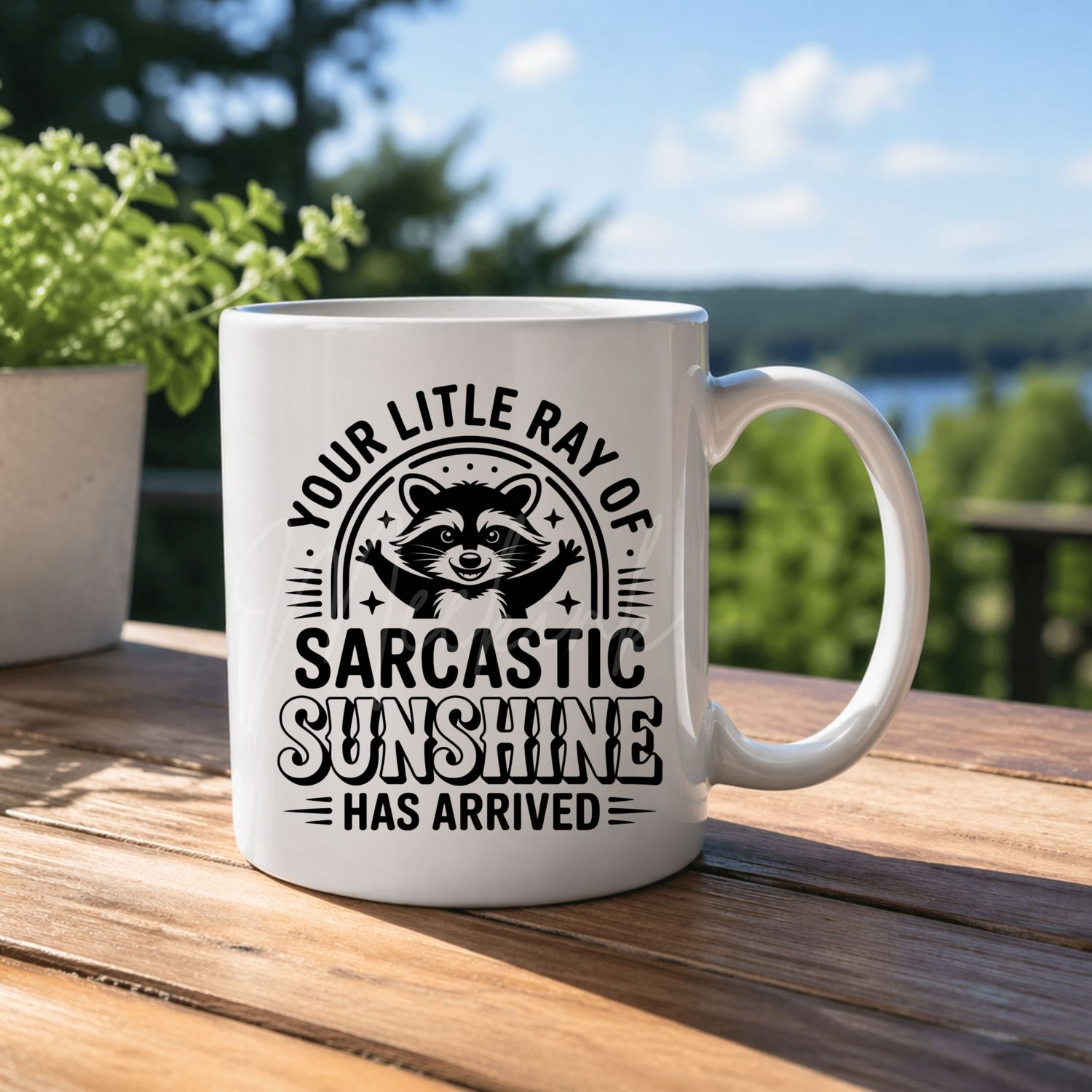 Sarcastic Sunshine 8cm UVDTF Decal