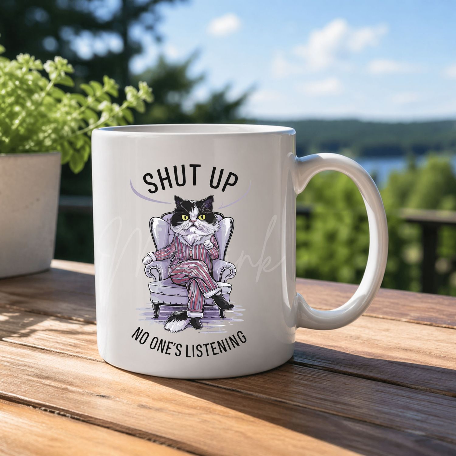 Shut Up 8cm UVDTF Decal