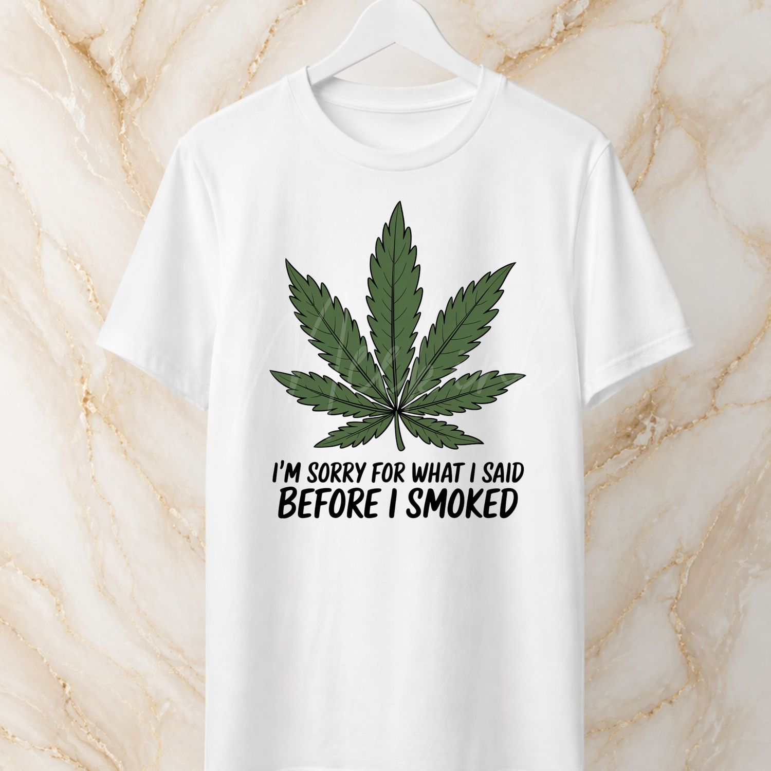 Before I Smoked 15cm DTF PRINT