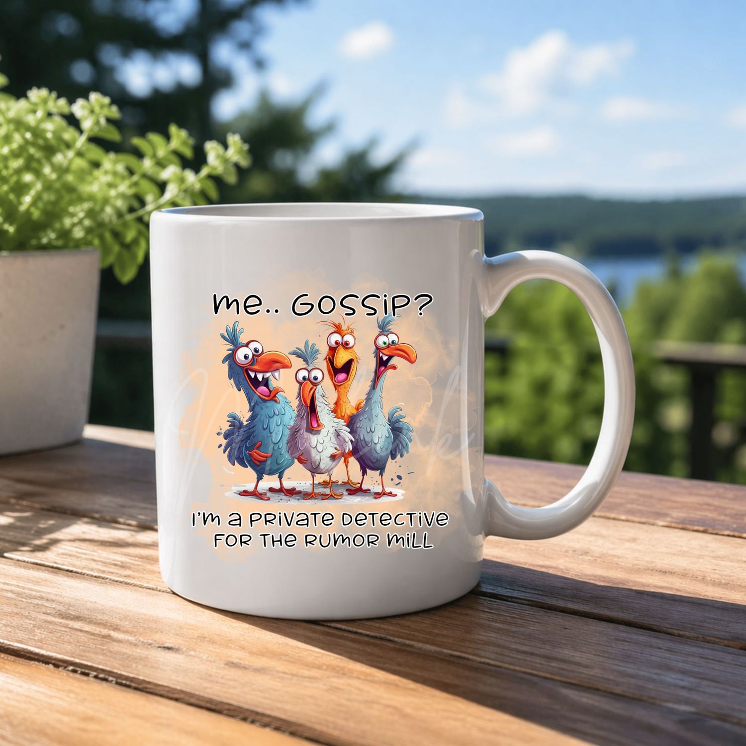 Me Gossip? 8cm UVDTF Decal