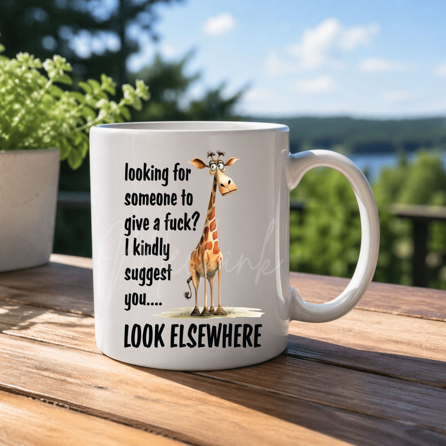 Look Elsewhere 8cm UVDTF Decal