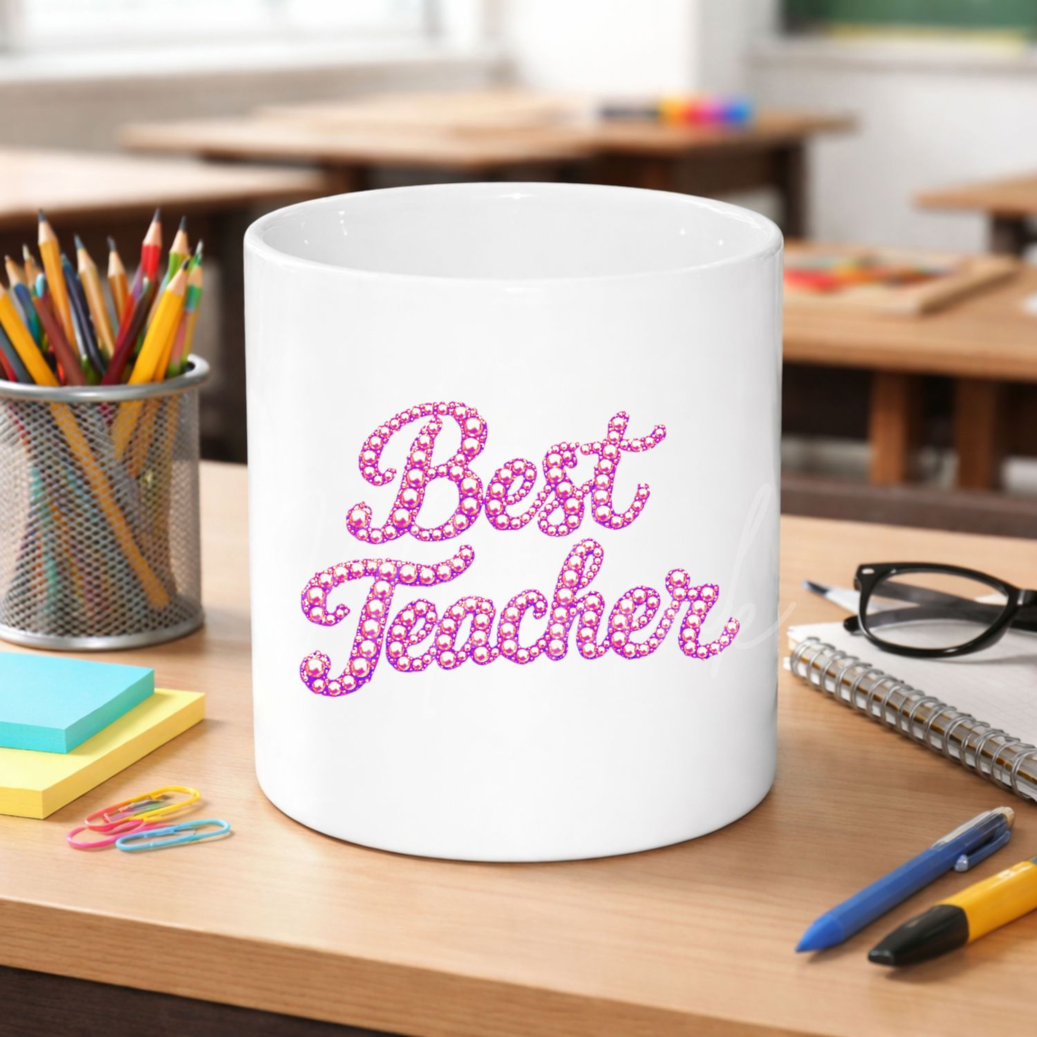 Best Teacher DTF or UVDTF Decal
