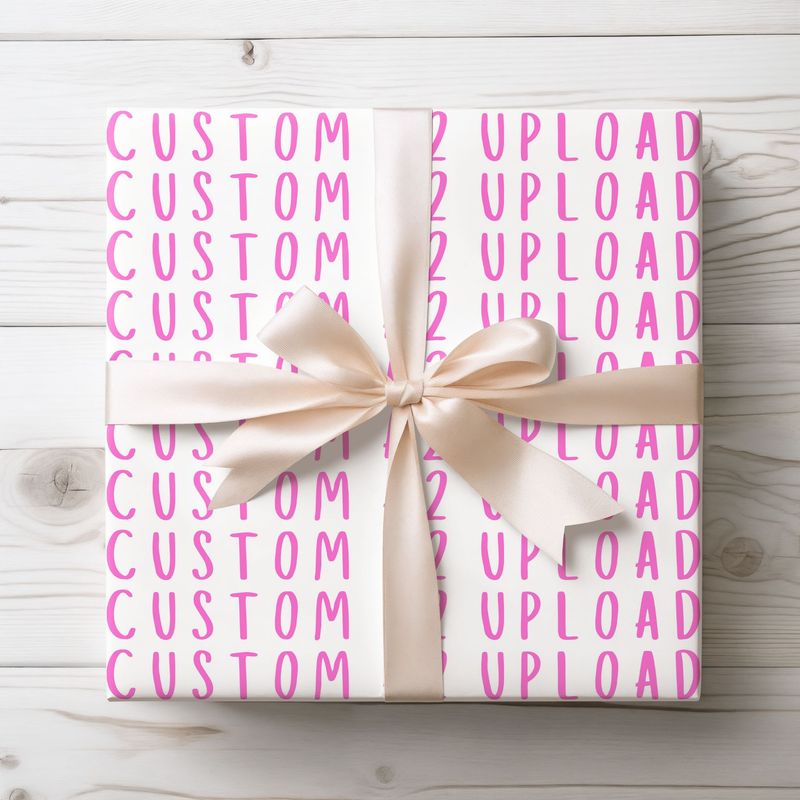 Upload Your Own A2 Birthday Wrap