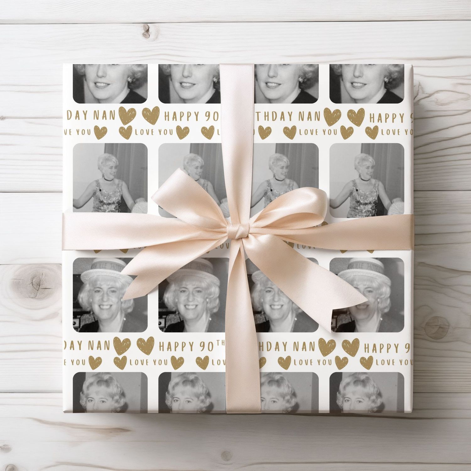 Photo Upload Birthday Mile Stone Wrap
