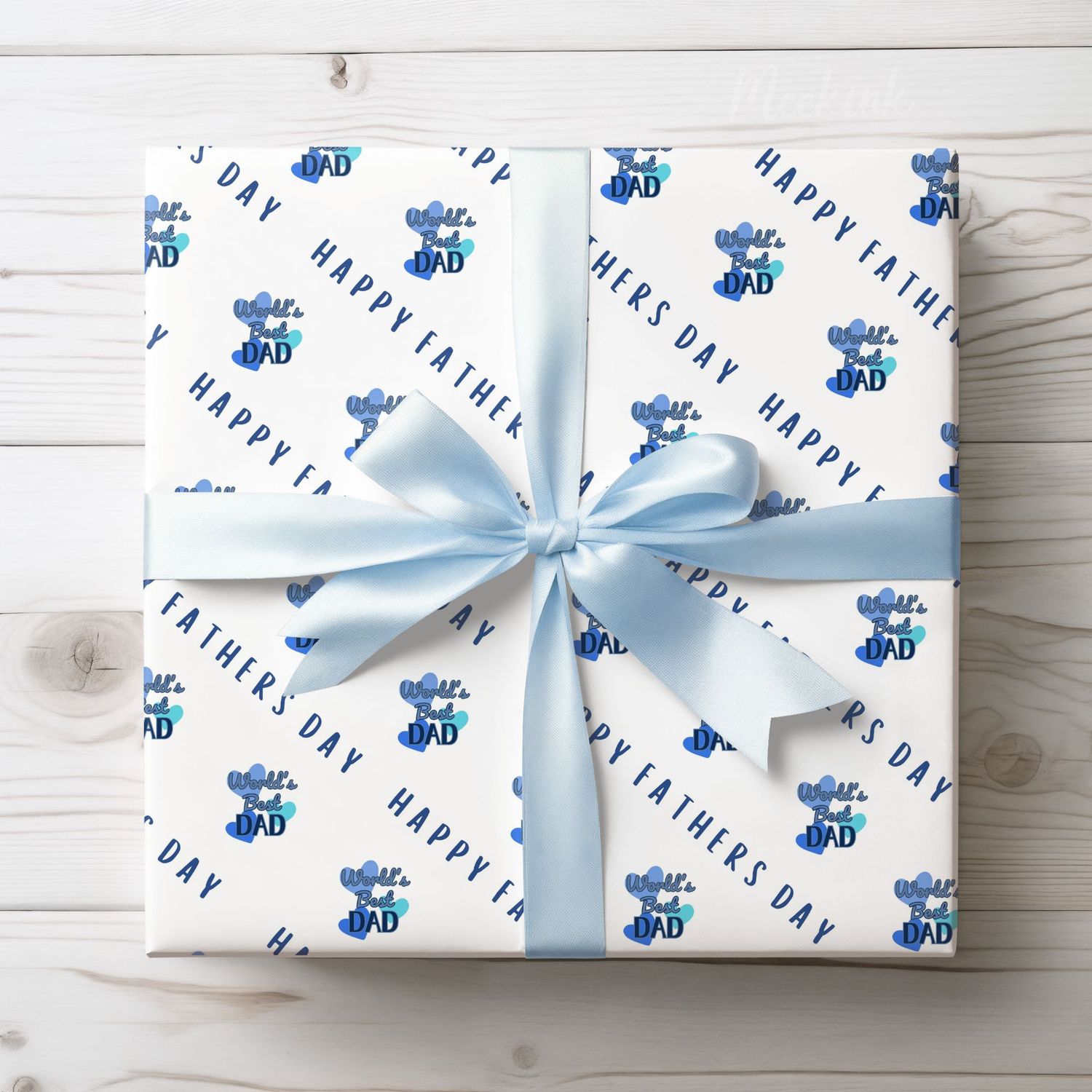 World's Best Dad Fathers Day Wrap
