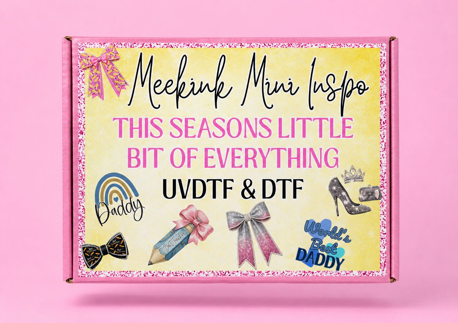 A5 This Seasons Little Bit Of Everything INSPO Box Mixed Box Of UVDTF-DTF-PRINTS