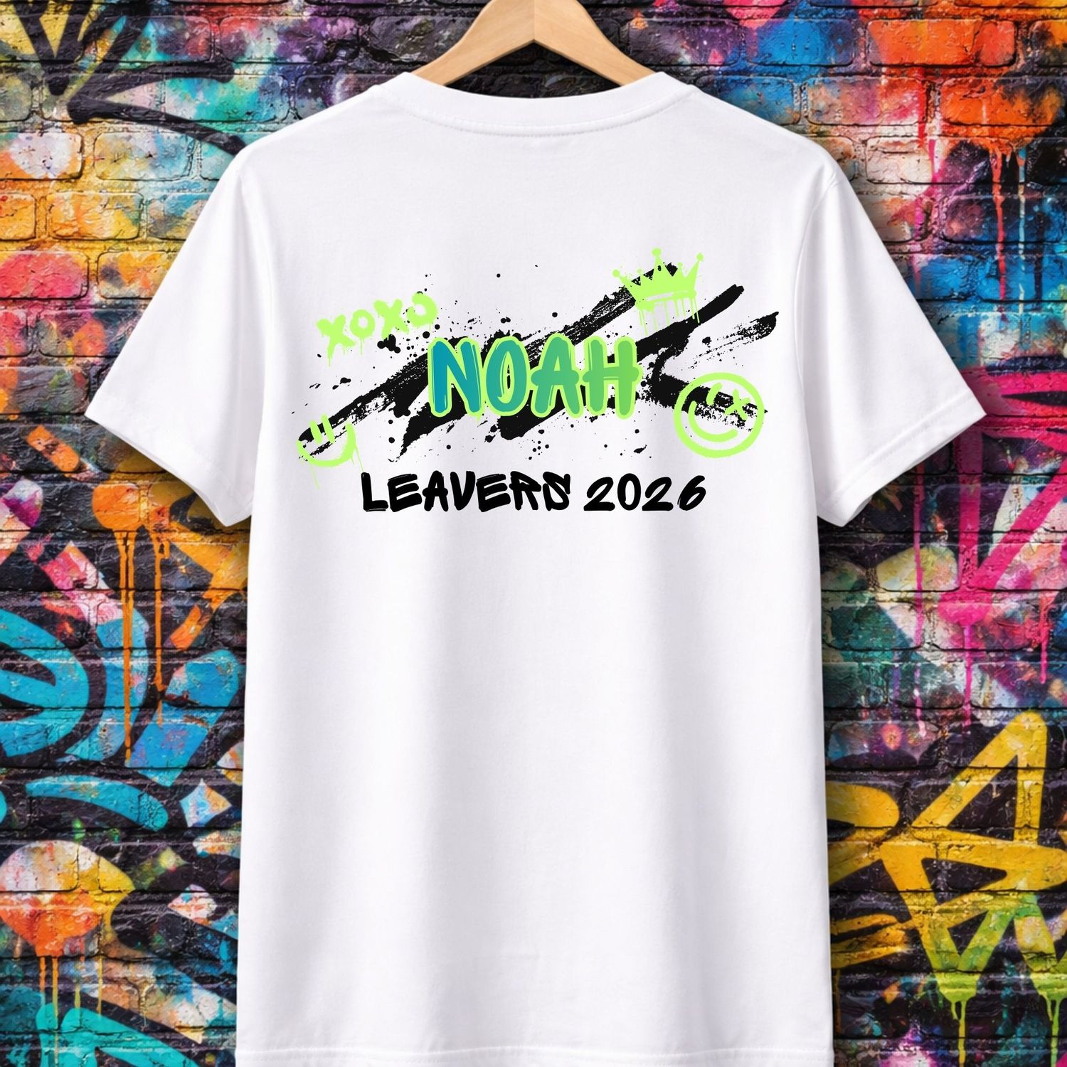 Duo Tone Green 2026 School Leavers DTF