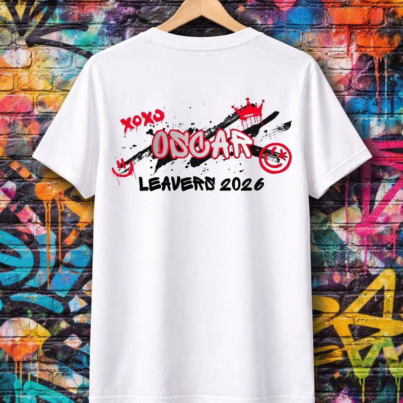 Duo Tone Red 2026 School Leavers DTF Duo Tone Red 2026 School Leavers DTF