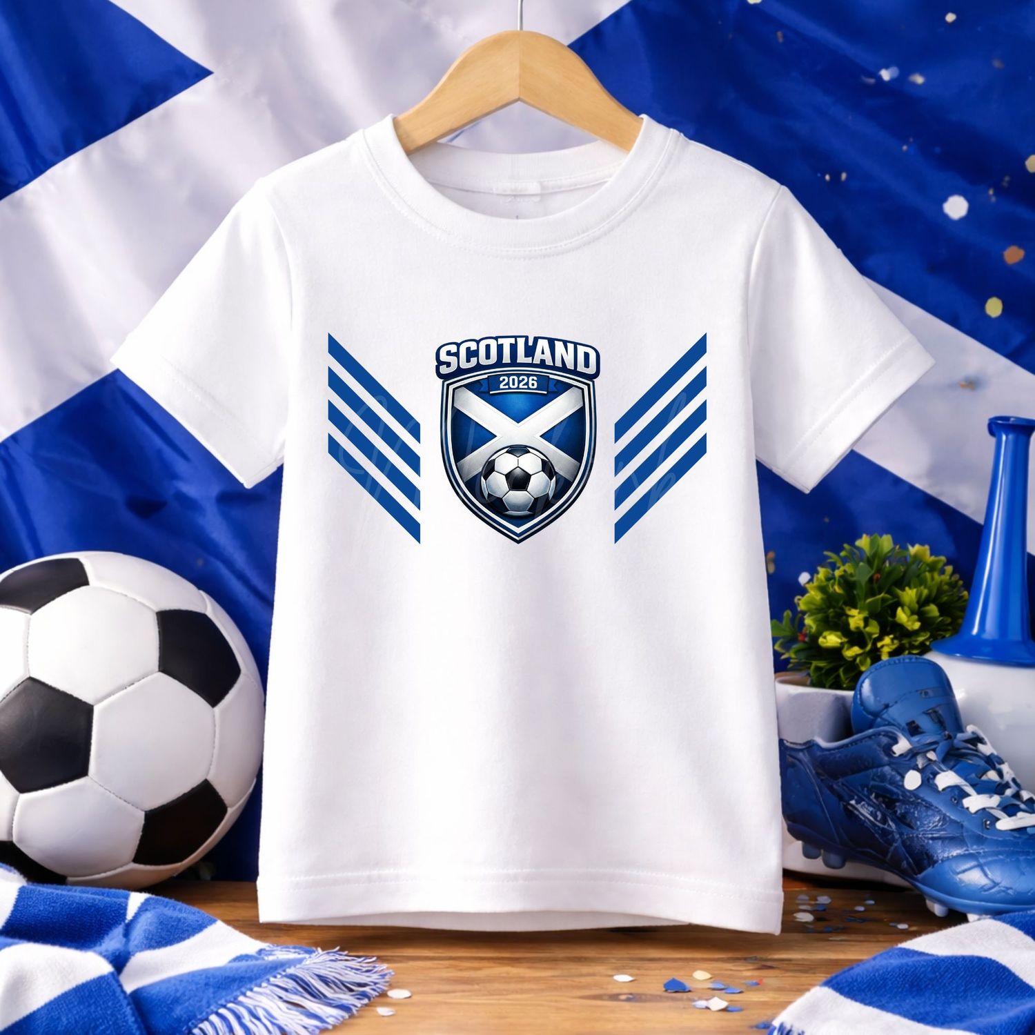 Scotland Badge Football DTF or UVDTF Decal