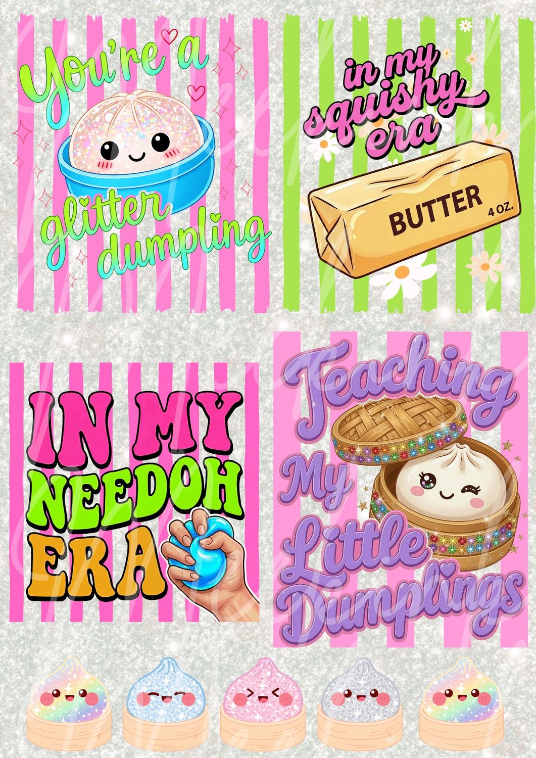 Dumpling 4 UVDTF - DTF or SUB