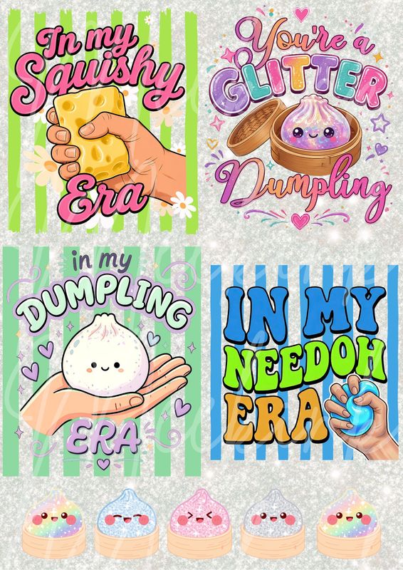Dumpling 3 UVDTF - DTF or SUB