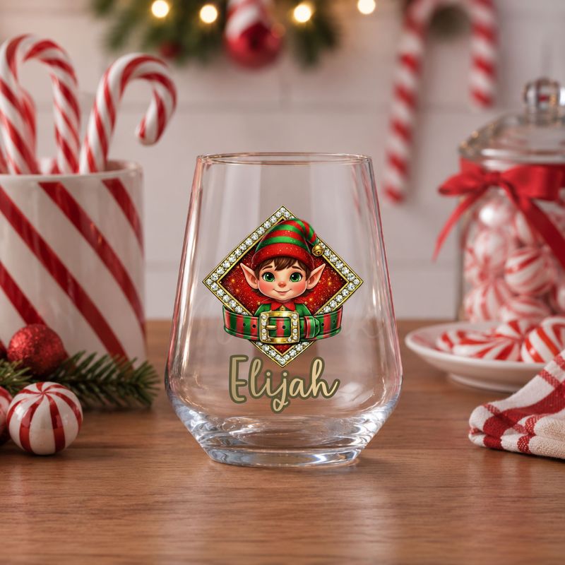 Elfie Diamond Personalised DTF or UVDTF Decal