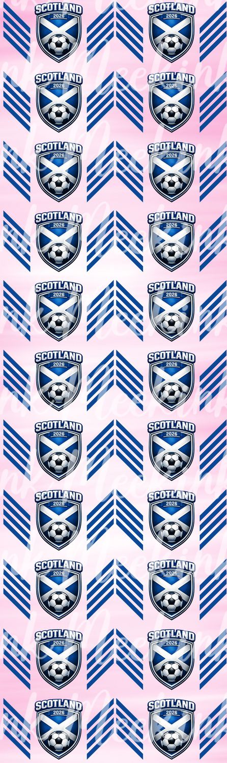 22 X 15cm Scotland Metre Sheet DTF Decals