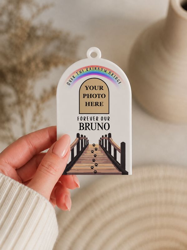 PRINT &amp; BLANK Pet Memorial Acrylic Shape &amp; UVDTF Decal