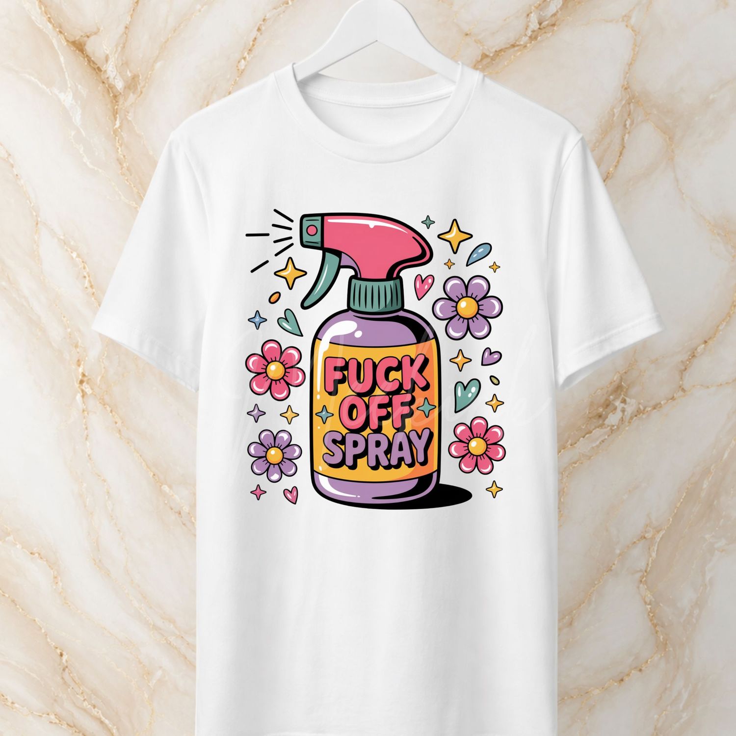 Spray 8cm UVDTF Decal