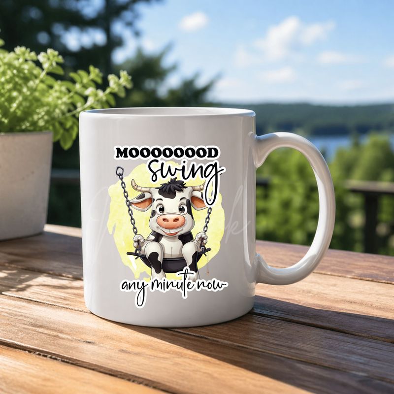 Mooooood Swing 8cm UVDTF Decal